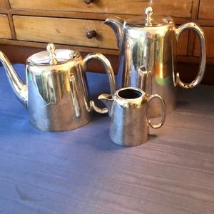 Antique coffee & tea service. Art Deco, 3 piece.